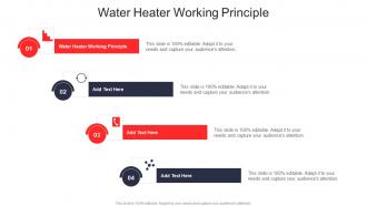 Water Heater Working Principle In Powerpoint And Google Slides Cpb