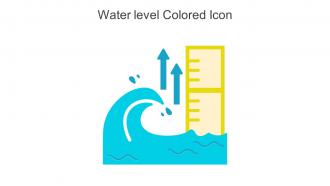 Water Level Colored Icon In Powerpoint Pptx Png And Editable Eps Format