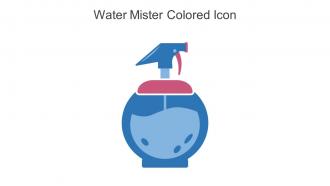 Water Mister Colored Icon In Powerpoint Pptx Png And Editable Eps Format