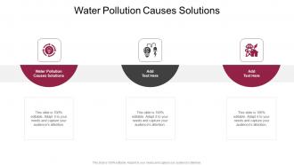 Water Pollution Causes Solutions In Powerpoint And Google Slides Cpb