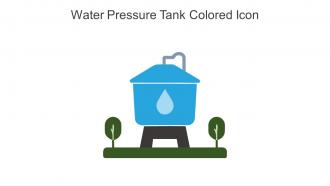 Water Pressure Tank Colored Icon In Powerpoint Pptx Png And Editable Eps Format