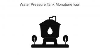 Water Pressure Tank Monotone Icon In Powerpoint Pptx Png And Editable Eps Format