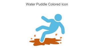 Water Puddle Colored Icon In Powerpoint Pptx Png And Editable Eps Format