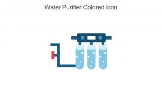 Water Purifier Colored Icon In Powerpoint Pptx Png And Editable Eps Format