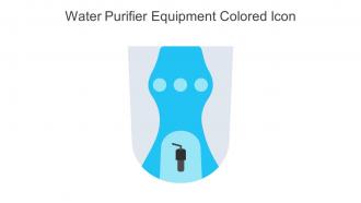 Water Purifier Equipment Colored Icon In Powerpoint Pptx Png And Editable Eps Format