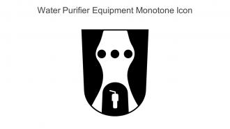 Water Purifier Equipment Monotone Icon In Powerpoint Pptx Png And Editable Eps Format