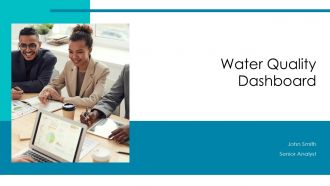 Water Quality Dashboard PPT Sample ACP