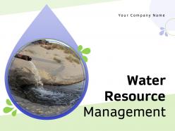 Water Resource Management Powerpoint Presentation Slides