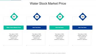 Water Stock Market Price In Powerpoint And Google Slides Cpb