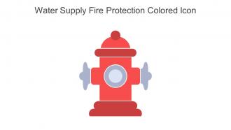 Water Supply Fire Protection Colored Icon In Powerpoint Pptx Png And Editable Eps Format