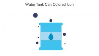 Water Tank Can Colored Icon In Powerpoint Pptx Png And Editable Eps Format