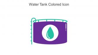 Water Tank Colored Icon In Powerpoint Pptx Png And Editable Eps Format