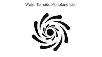 Water Tornado Monotone Icon In Powerpoint Pptx Png And Editable Eps Format
