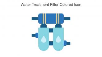 Water Treatment Filter Colored Icon In Powerpoint Pptx Png And Editable Eps Format