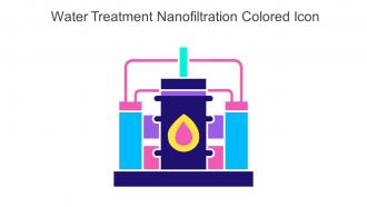 Water Treatment Nanofiltration Colored Icon In Powerpoint Pptx Png And Editable Eps Format