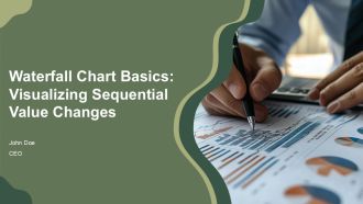 Waterfall Chart Basics Visualizing Sequential Value Changes PPT Structure AT