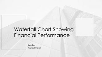Waterfall Chart Showing Financial Performance PPT Information AT