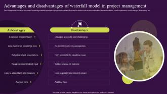Waterfall Management Approach Handle Projects Advantages And Disadvantages Of Waterfall