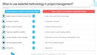 Waterfall Project Management Approach In Construction Sector Powerpoint Presentation Slides Appealing Aesthatic