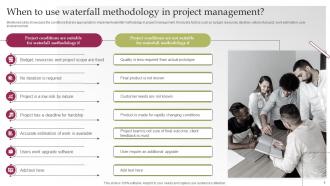 Waterfall Project Management Approach In Software Development Complete Deck Informative Pre-designed