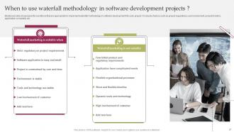 Waterfall Project Management Approach In Software Development Complete Deck Impactful