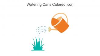 Watering Cans Colored Icon In Powerpoint Pptx Png And Editable Eps Format