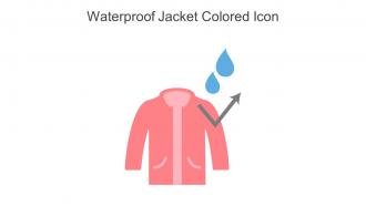 Waterproof Jacket Colored Icon In Powerpoint Pptx Png And Editable Eps Format