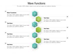 Wave functions ppt powerpoint presentation professional format ideas cpb