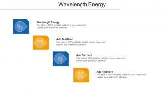 Wavelength Energy Ppt Powerpoint Presentation Icon Visual Aids Cpb