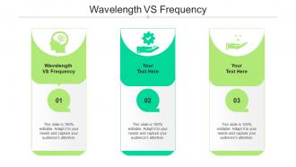 Wavelength Vs Frequency Ppt Powerpoint Presentation Infographic Template Slideshow Cpb