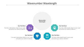 Wavenumber Wavelength Ppt Powerpoint Presentation Infographic Template Slide Cpb