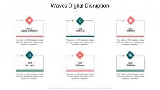 Waves Digital Disruption In Powerpoint And Google Slides Cpb
