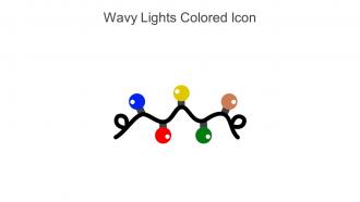 Wavy Lights Colored Icon In Powerpoint Pptx Png And Editable Eps Format