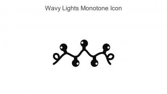 Wavy Lights Monotone Icon In Powerpoint Pptx Png And Editable Eps Format