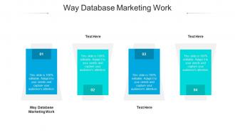 Way database marketing work ppt powerpoint presentation portfolio icons cpb