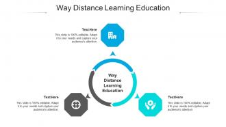 Way distance learning education ppt powerpoint presentation ideas graphic images cpb