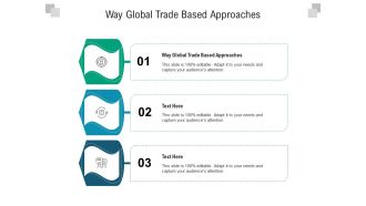 Way global trade based approaches ppt powerpoint presentation styles themes cpb