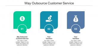 Way outsource customer service ppt powerpoint presentation styles themes cpb