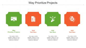 Way Prioritize Projects Ppt Powerpoint Presentation Pictures Layout Ideas Cpb