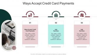 Ways Accept Credit Card Payments In Powerpoint And Google Slides Cpb