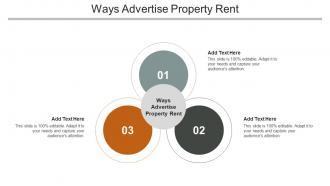 Ways Advertise Property Rent In Powerpoint And Google Slides Cpb