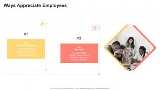 Ways Appreciate Employees In Powerpoint And Google Slides Cpb