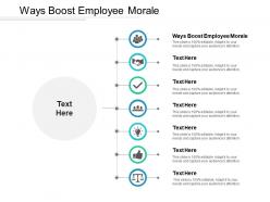 ways_boost_employee_morale_ppt_powerpoint_presentation_slides_outline_cpb_Slide01