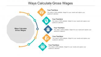 Ways calculate gross wages ppt powerpoint presentation portfolio objects cpb