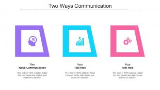 Ways Communication Ppt Powerpoint Presentation Outline Graphics Download Cpb