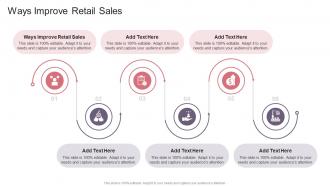 Ways Improve Retail Sales In Powerpoint And Google Slides Cpb