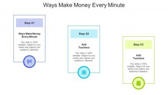 Ways Make Money Every Minute In Powerpoint And Google Slides