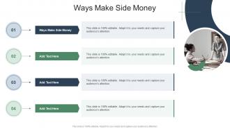 Ways Make Side Money In Powerpoint And Google Slides Cpb
