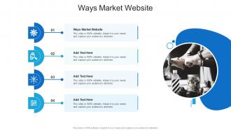Ways Market Website In Powerpoint And Google Slides Cpb