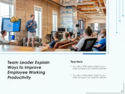 Ways Of Working Business Teamwork Communication Structure Environment Management